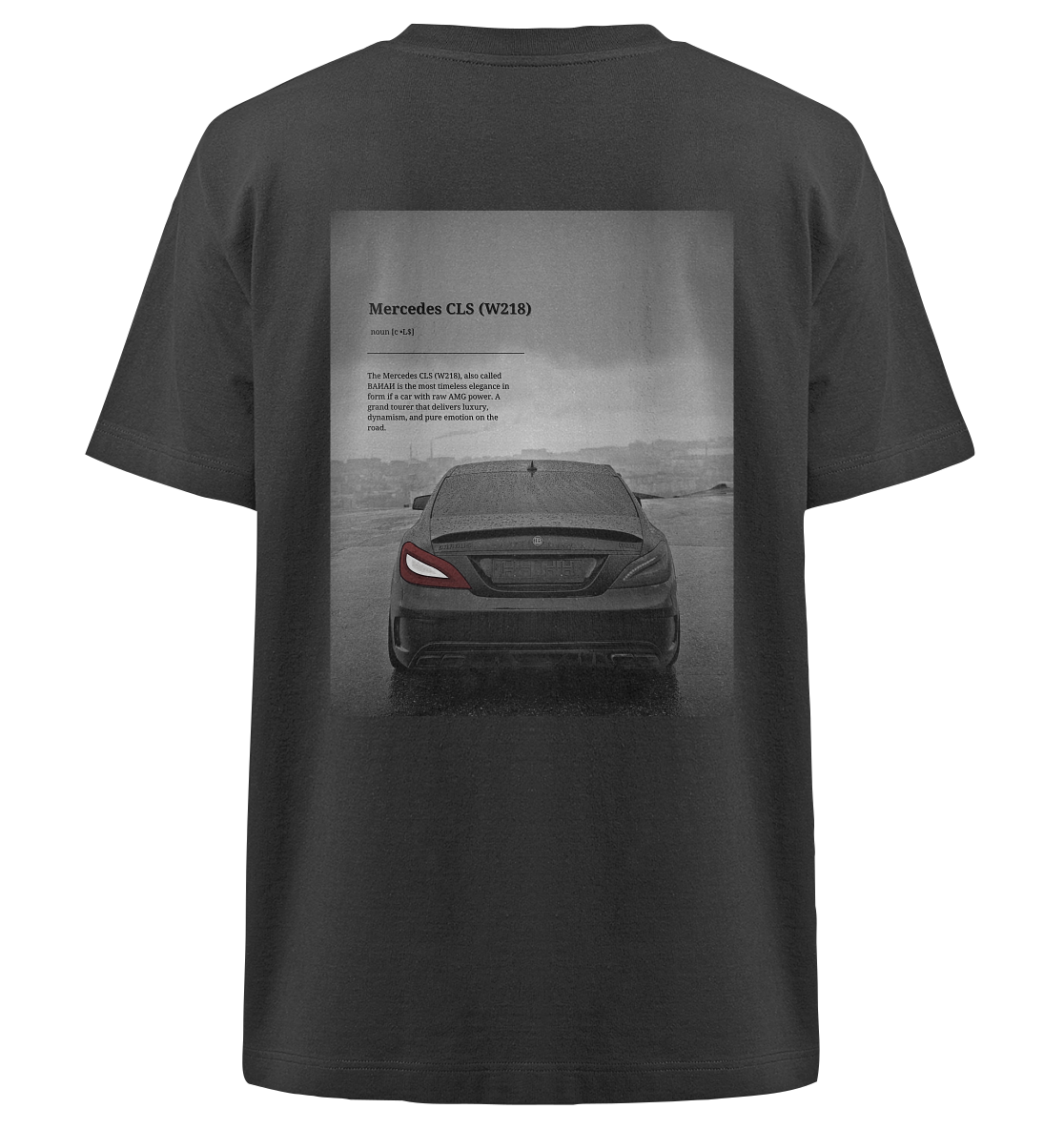 CLSHOOD "Backprint" - Oversized Tee (unisex)