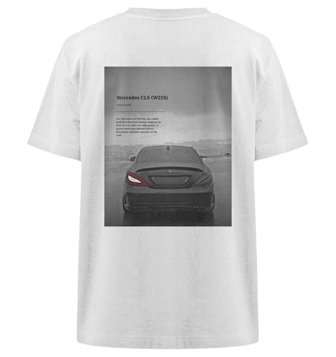 CLSHOOD "Backprint" - Oversized Tee (unisex)